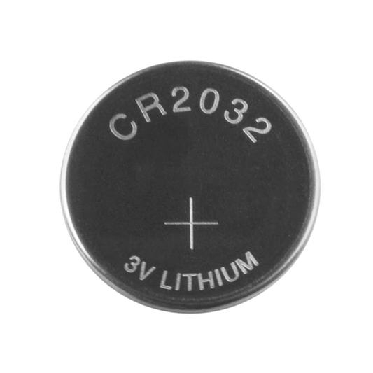 Batería de litio CR2032 de 3 V a 225 mAh (No recargable)