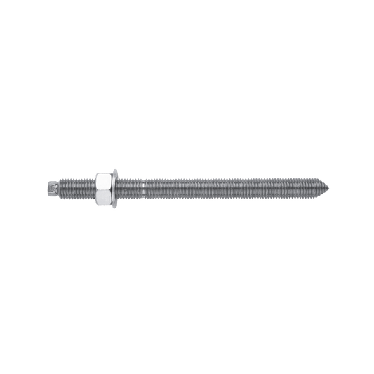 Esparrago químico galvanizado 16 x 190 mm.