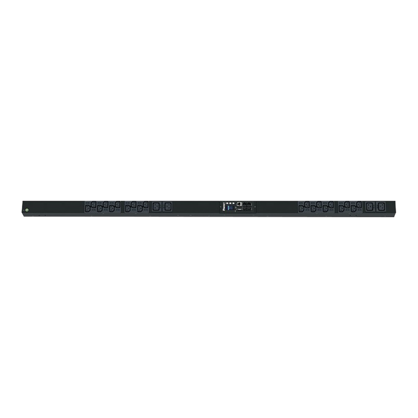 PDU Monitoreable (MI) para Distribución de Energía, Enchufe de Entrada NEMA L6-20P, Con 20 Salidas C13 y 4 C19, de Instalación Vertical, 120 o 220 Vca, 20 Amp