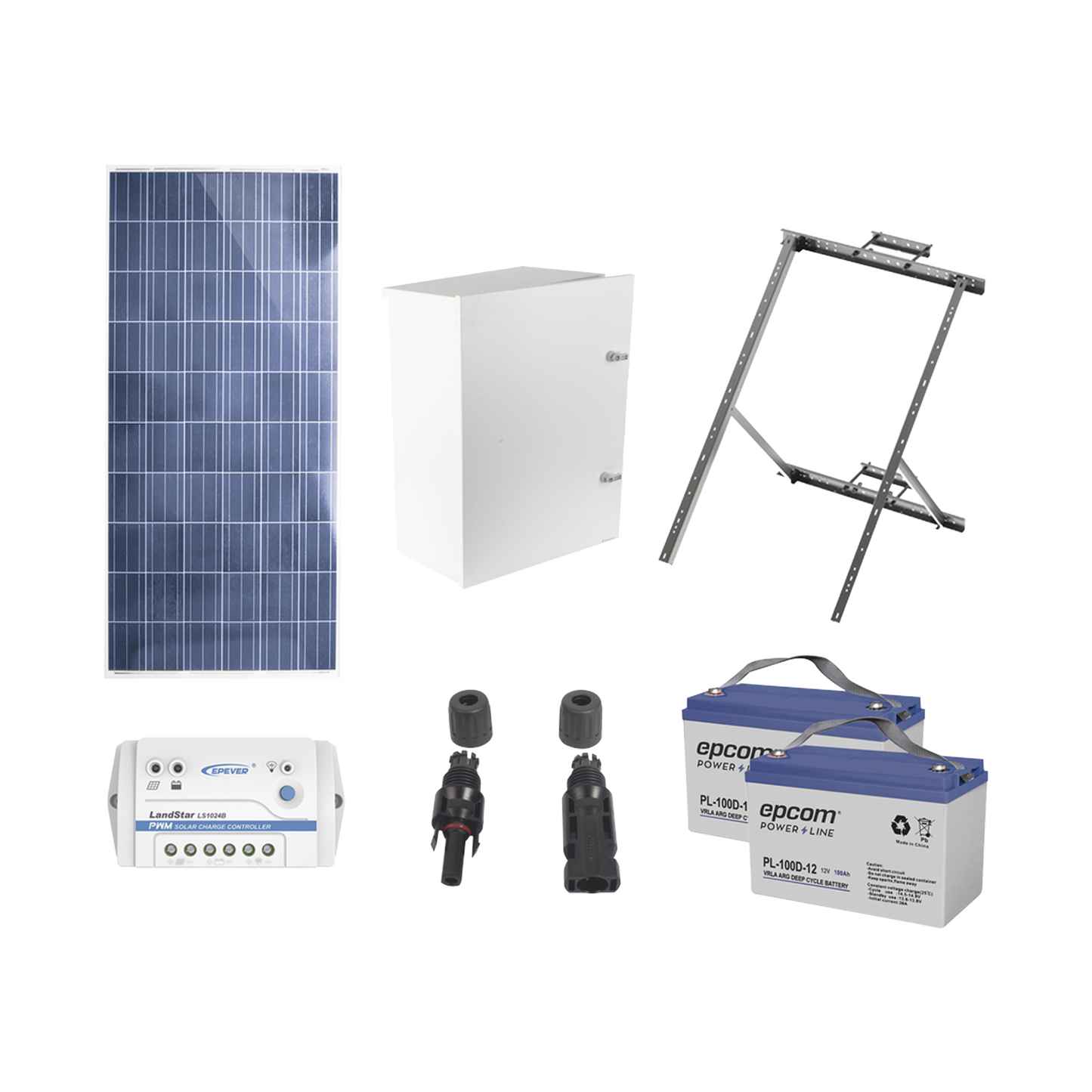 Kit de energía solar de 12 Vcc para alimentar radar de velocidad X-RADAR1