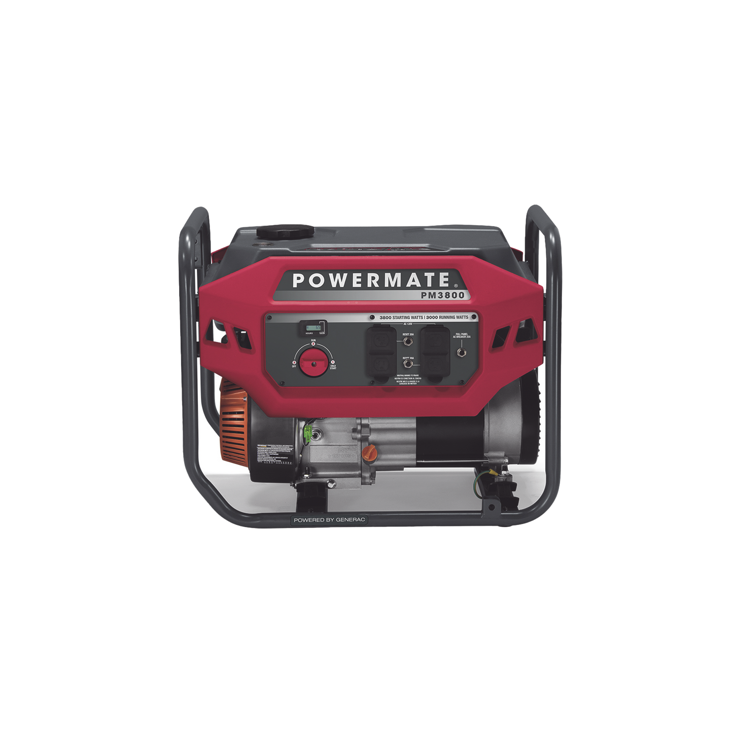 Generador Inversor Portátil a Gasolina, 3 kW, 120Vac, Arranque Manual